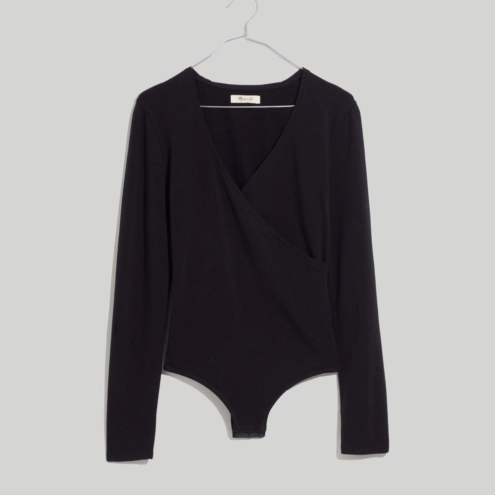 Madewell Wrap Thong Bodysuit - Picture 3 of 7